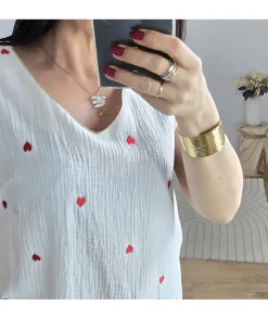 La boutique de Lilie BLOUSE GAETANE GAZ DE COTON> Tops / Blouses