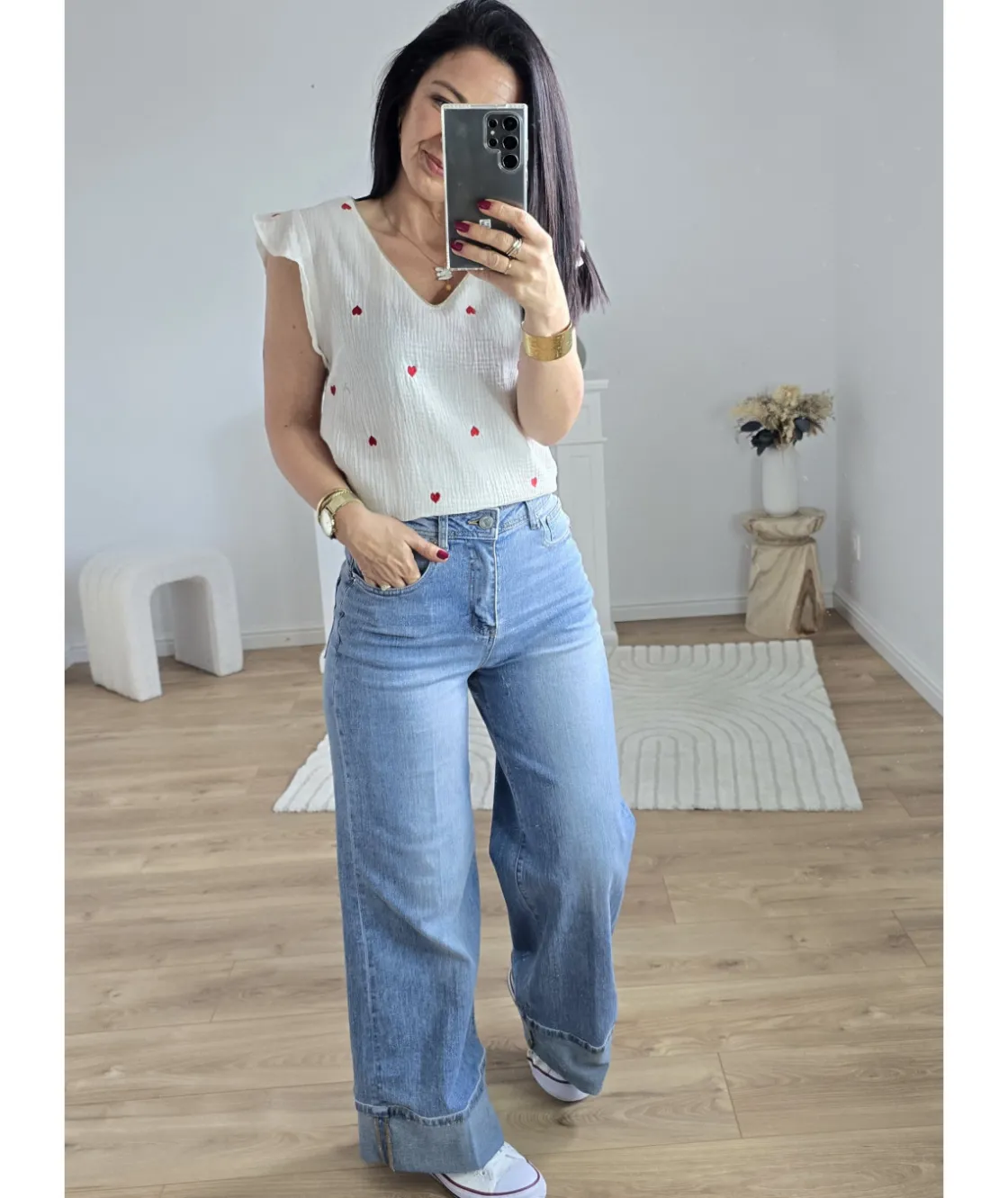 La boutique de Lilie BLOUSE GAETANE GAZ DE COTON> Tops / Blouses