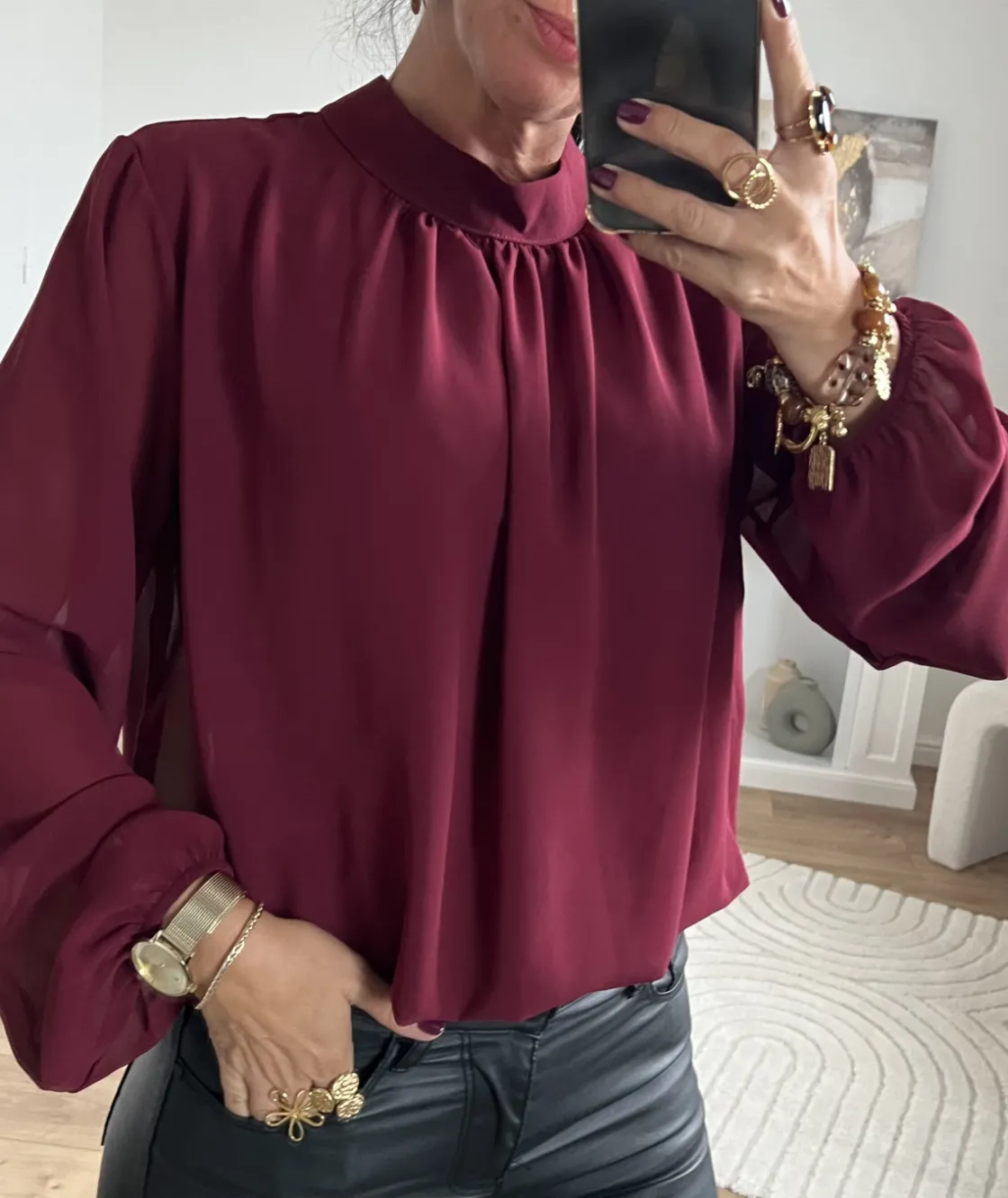 La boutique de Lilie BLOUSE JEANINE> Tops / Blouses