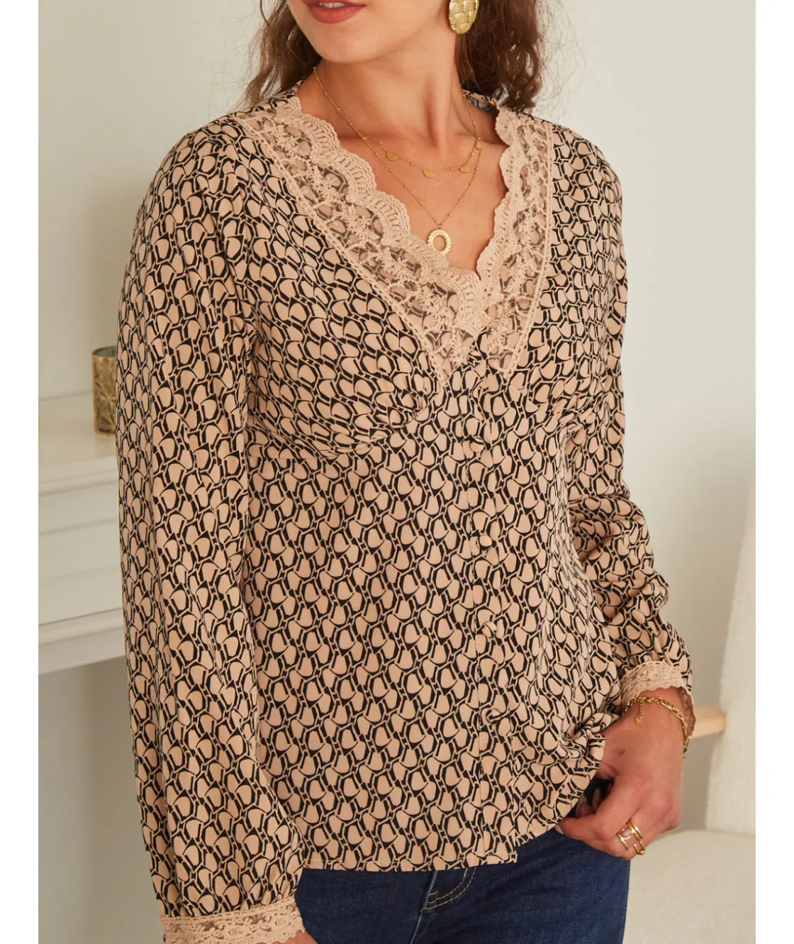 La boutique de Lilie BLOUSE LORAINE> Tops / Blouses