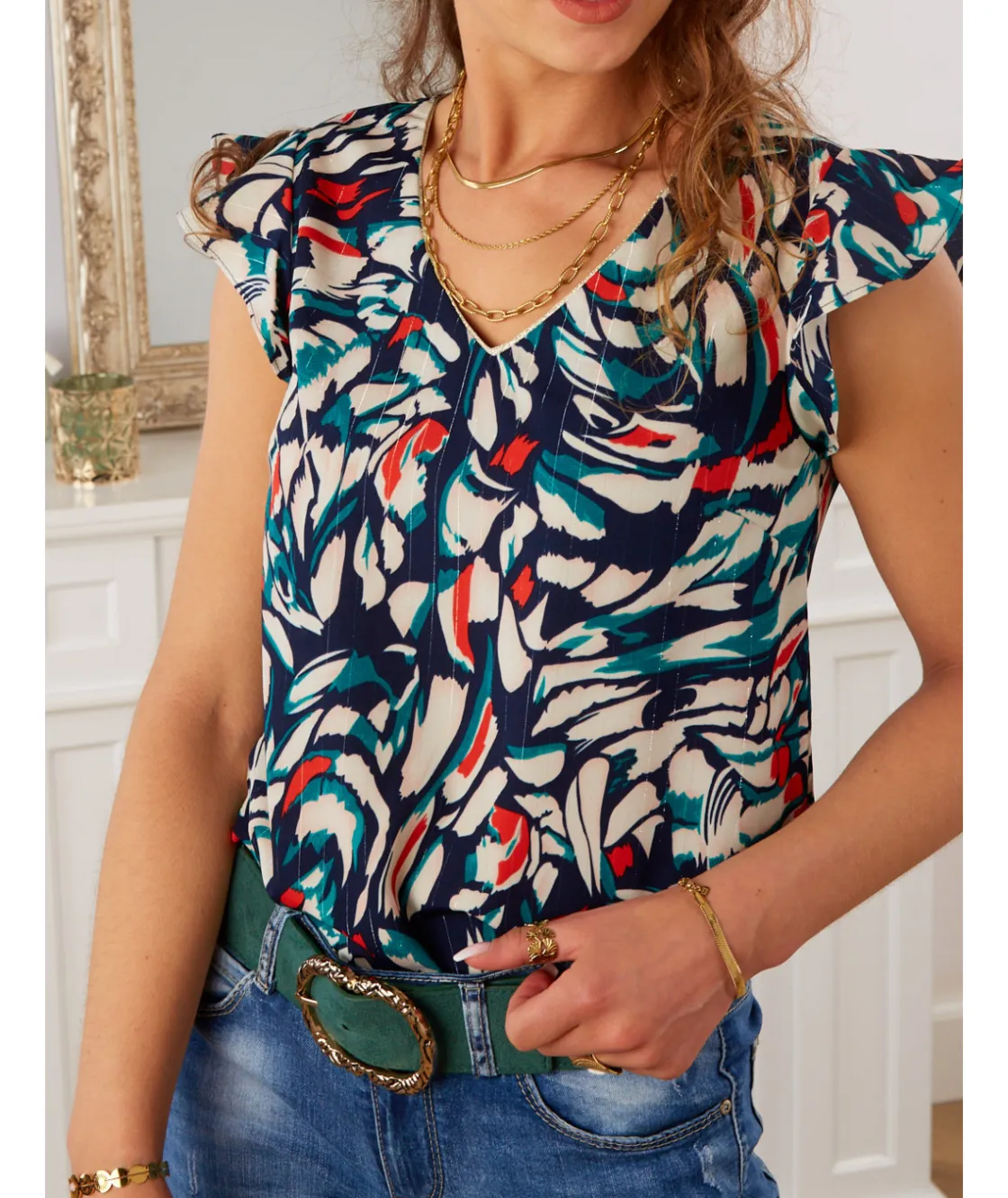 La boutique de Lilie BLOUSE VIVIANA> Tops / Blouses