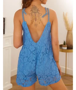 La boutique de Lilie COMBI SHORT ALICE> Combinaisons