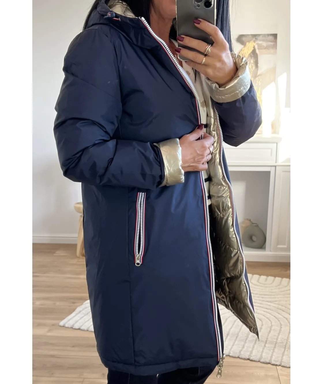 La boutique de Lilie DOUDOUNE REVERSIBLE YUNA> Manteaux|Doudounes