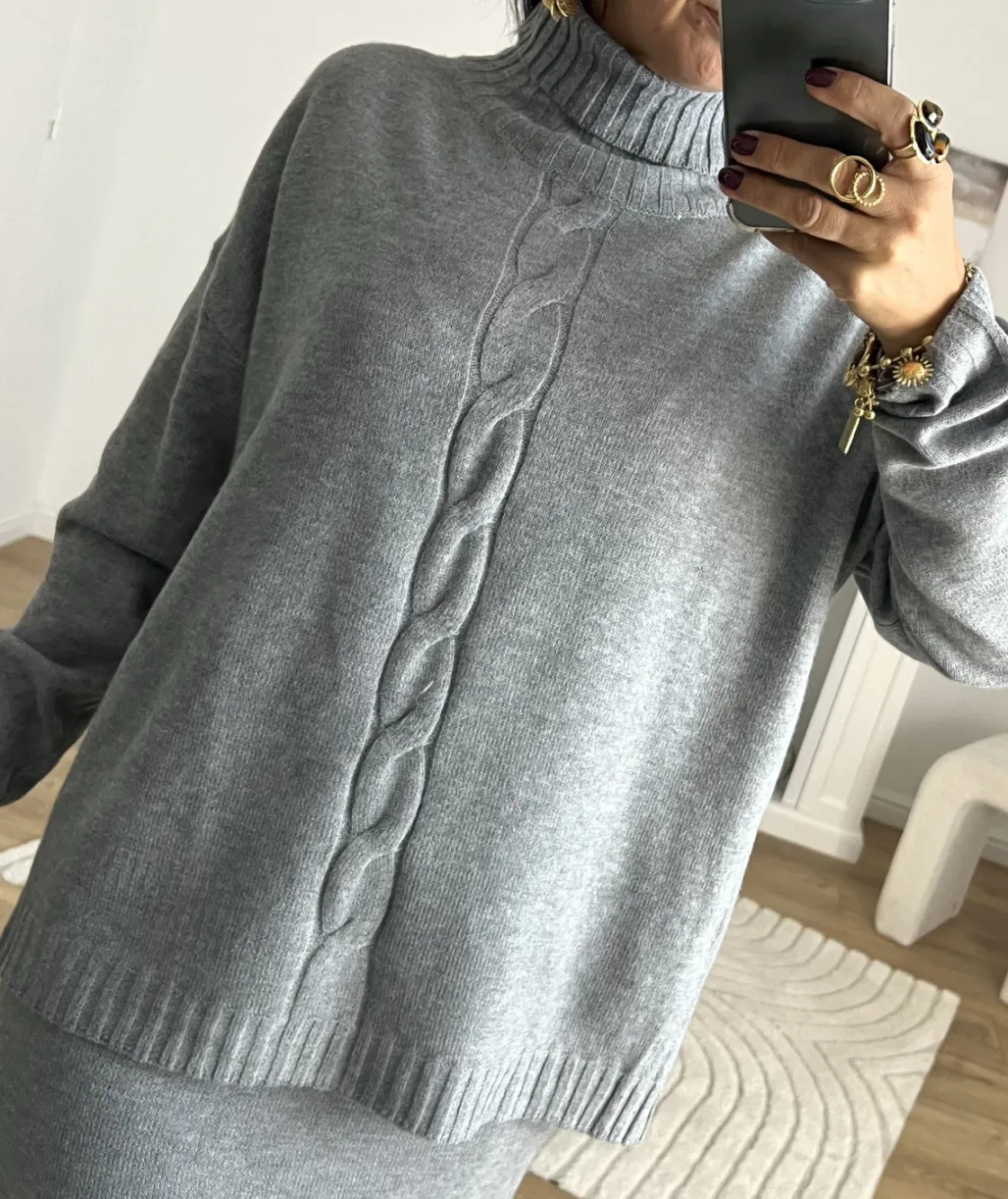 La boutique de Lilie ENSEMBLE JUPE PULL COLINE> Pulls / Gilets|Jupes / Shorts