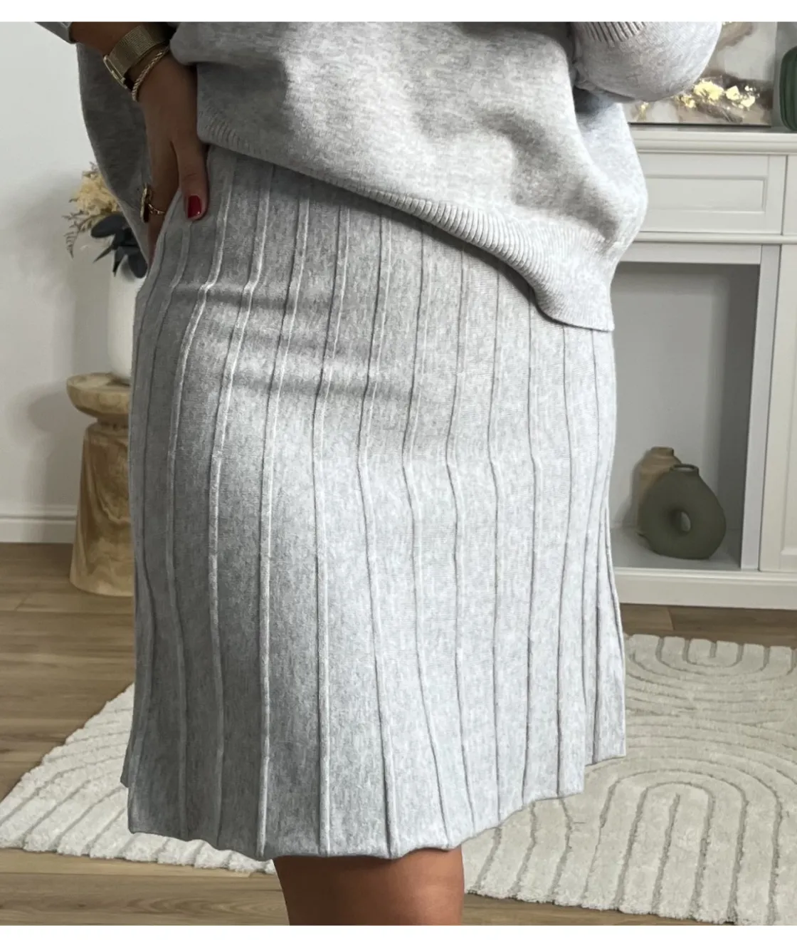 La boutique de Lilie ENSEMBLE JUPE PULL SAMANTHA> Jupes / Shorts