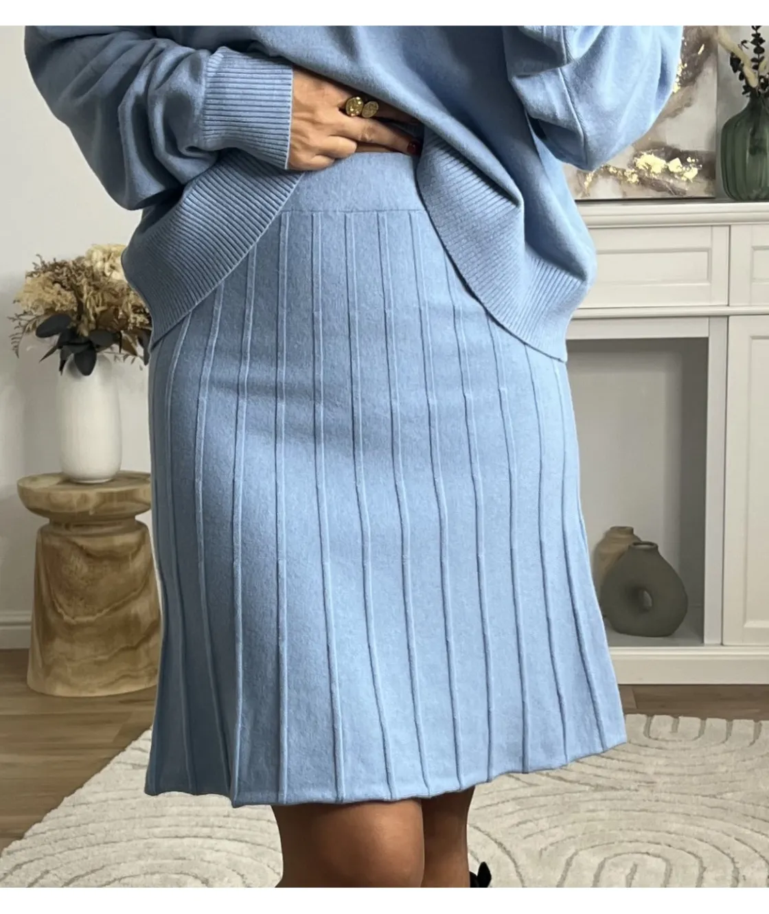 La boutique de Lilie ENSEMBLE JUPE PULL SAMANTHA> Jupes / Shorts