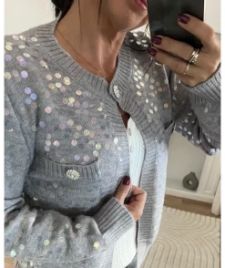 La boutique de Lilie GILET ALBERTINE> Pulls / Gilets