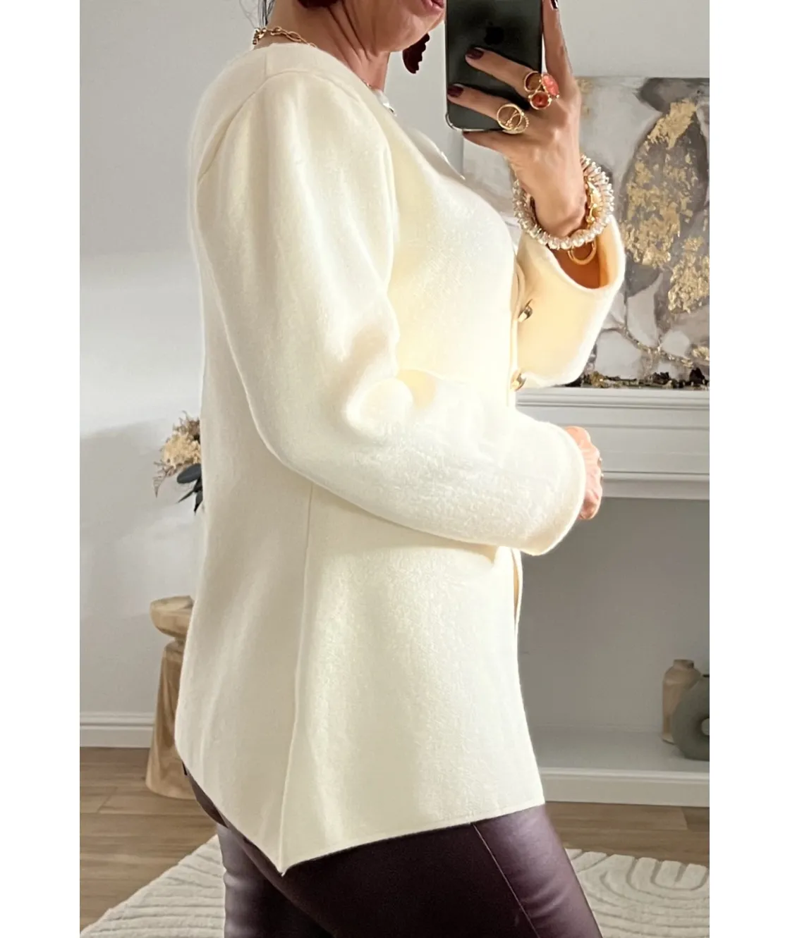 La boutique de Lilie GILET ANNE HELENE> Pulls / Gilets