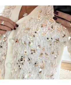 La boutique de Lilie GILET BERENICE> Pulls / Gilets