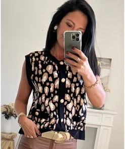 La boutique de Lilie GILET BRIEUC> Pulls / Gilets