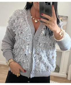 La boutique de Lilie GILET JORDANA> Pulls / Gilets