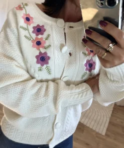 La boutique de Lilie GILET JUSTINE> Pulls / Gilets