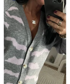 La boutique de Lilie GILET VANILLE> Pulls / Gilets