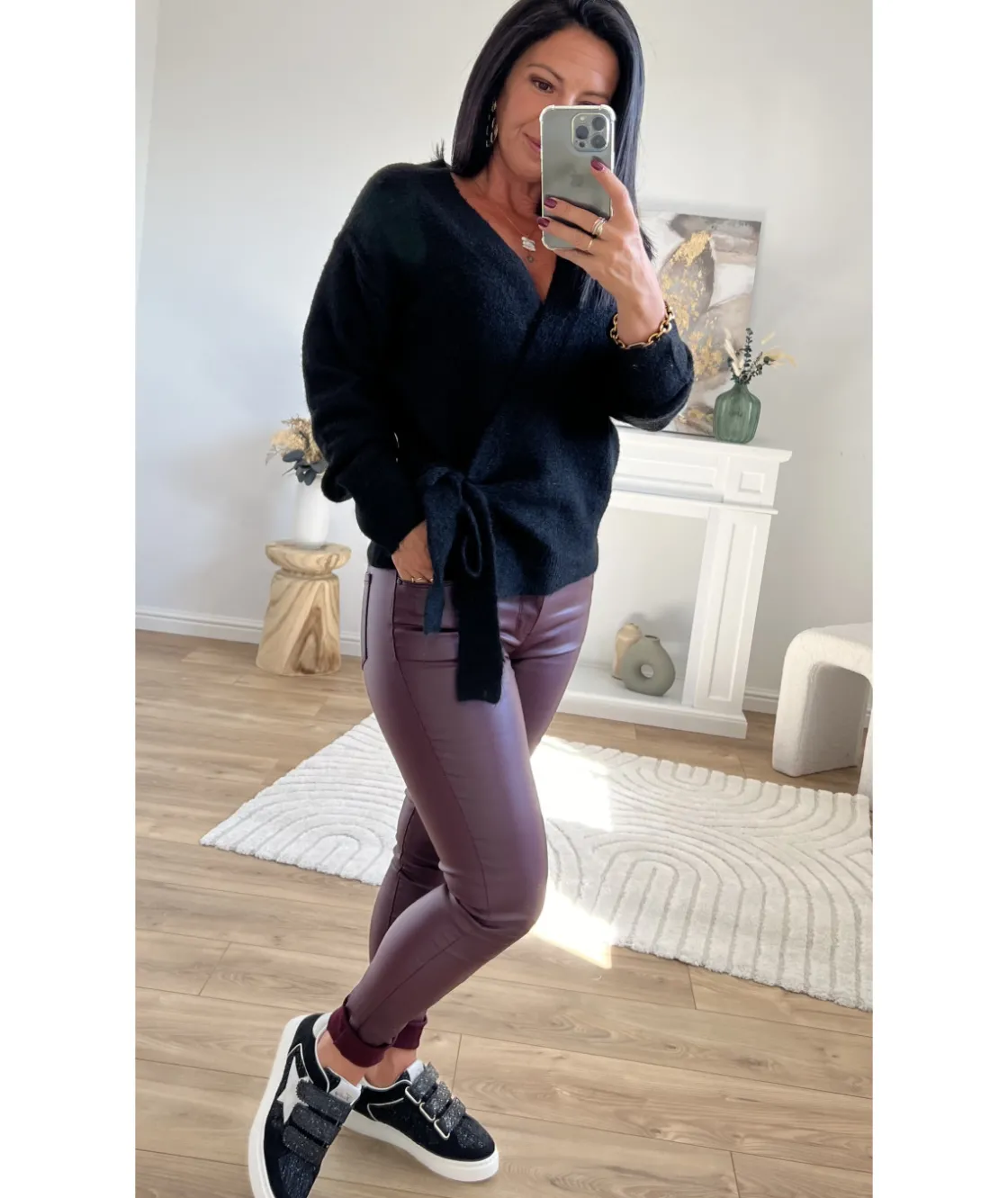 La boutique de Lilie JEANS HUILE ROSALIE> Jeans / Pantalons