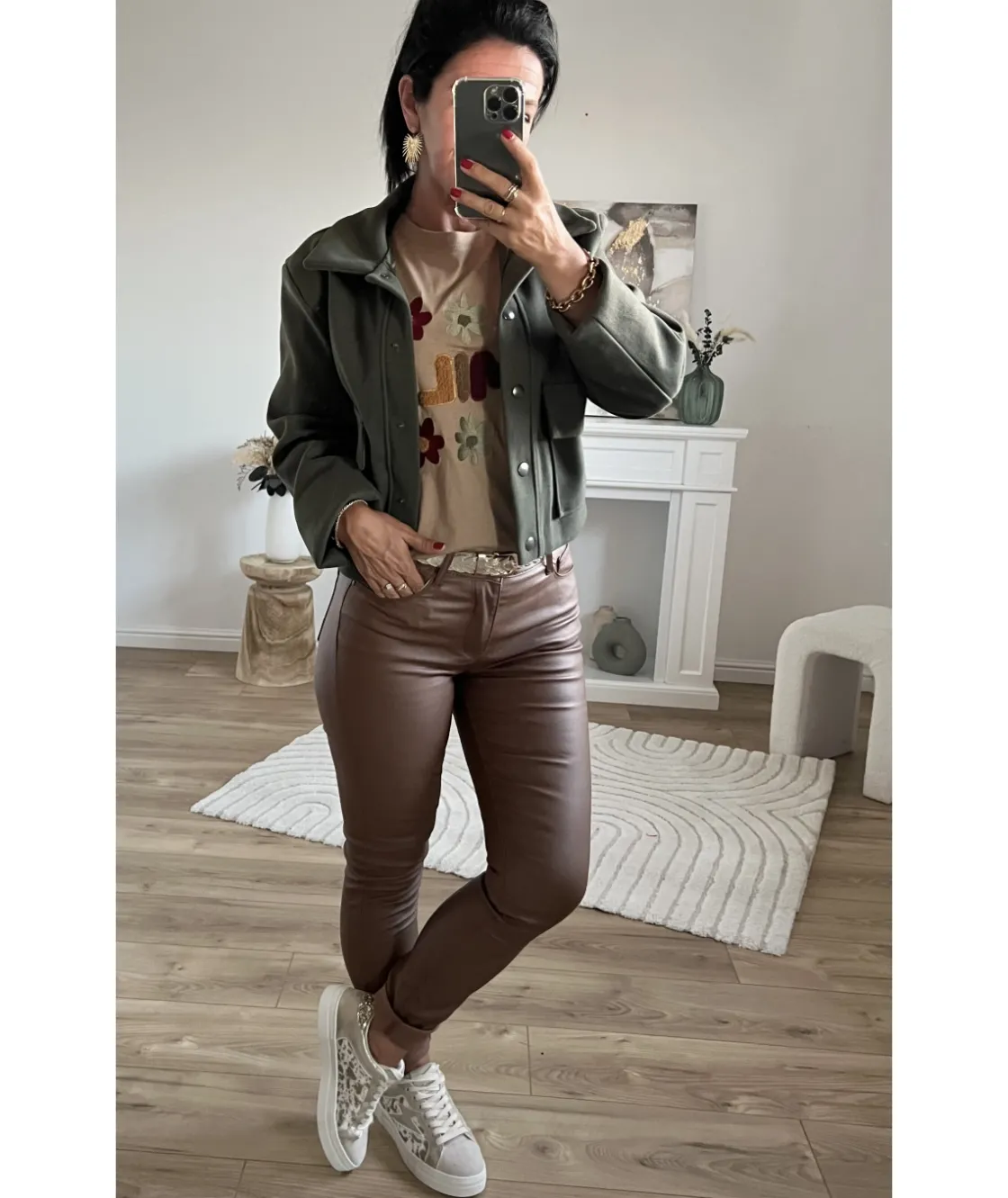 La boutique de Lilie JEANS HUILE ROSALIE> Jeans / Pantalons