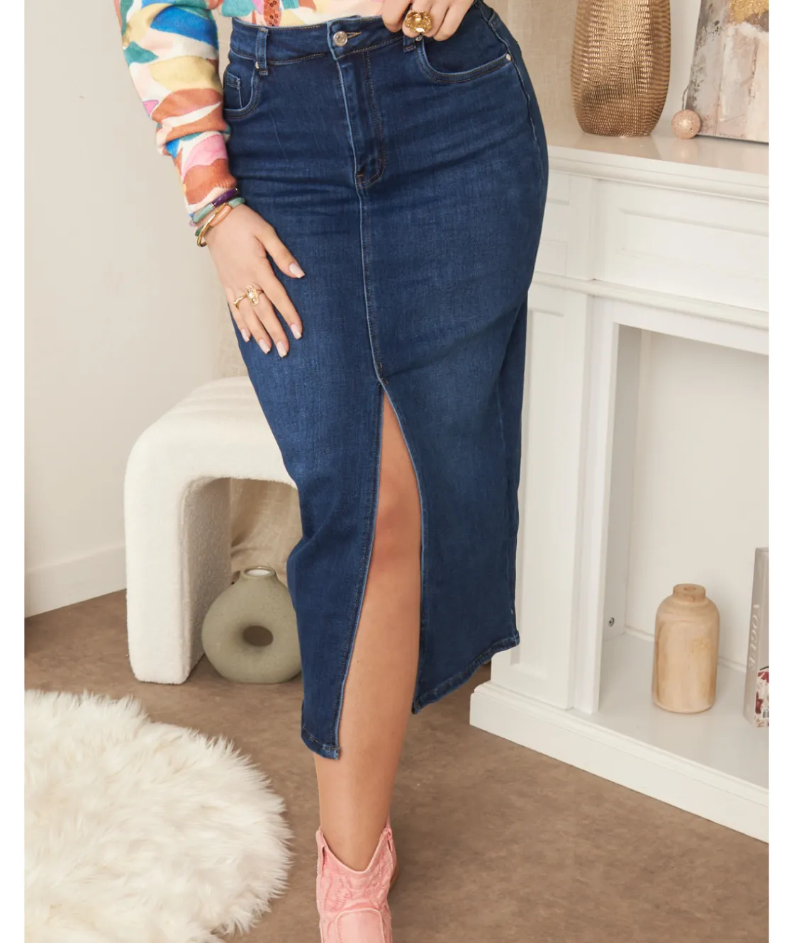 La boutique de Lilie JUPE EN JUSTINE> Jupes / Shorts