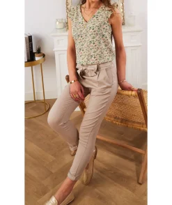 La boutique de Lilie PANTALON 7/8 THAIS III> Jeans / Pantalons