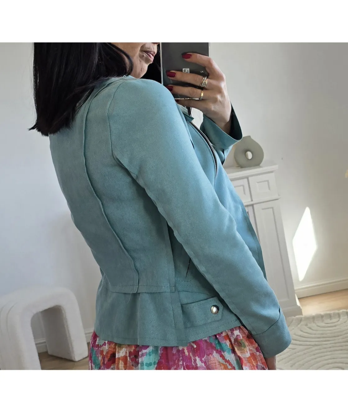 La boutique de Lilie PERFECTO MATHILDE VERT D EAU> Vestes