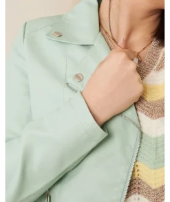 La boutique de Lilie PERFECTO SIMILI CUIR BRUNA> Vestes