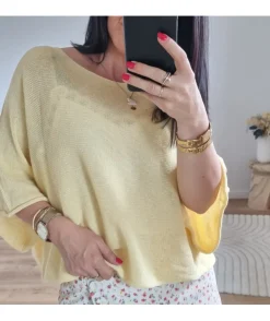 La boutique de Lilie PULL COURT ANNE-SOPHIE> Pulls / Gilets