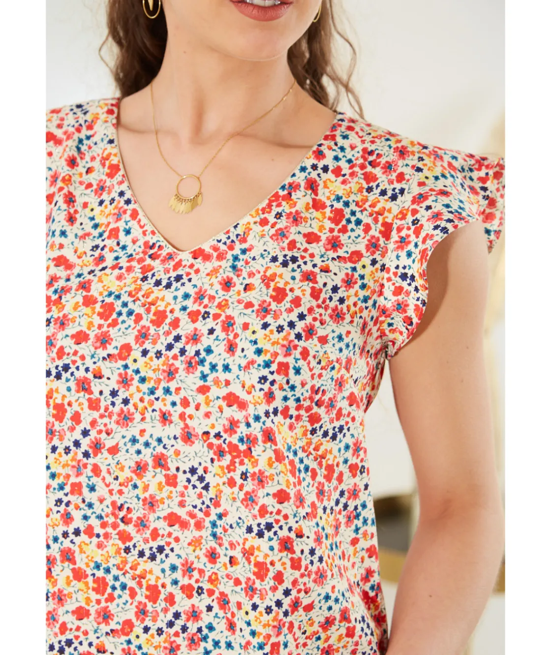 La boutique de Lilie TOP AMANDINE> Tops / Blouses