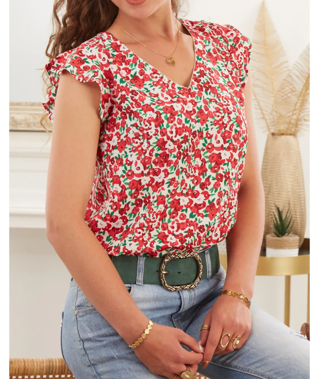 La boutique de Lilie TOP LOANA> Tops / Blouses