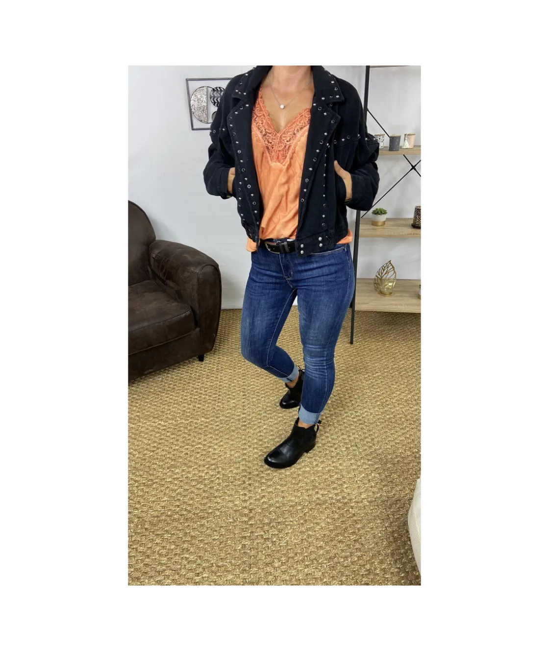 La boutique de Lilie VESTE EN JEANS AXELLE> Vestes