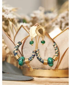 La boutique de Lilie BOUCLE D'OREILLE FABIOLA> Bijoux