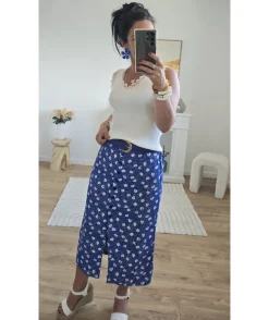 La boutique de Lilie CEINTURE BERENICE BLEU> Ceintures