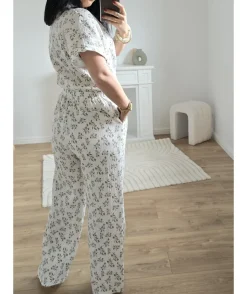 La boutique de Lilie COMBINAISON ANTOINETTE GAZE DE COTON> Combinaisons
