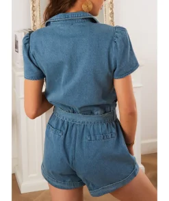 La boutique de Lilie COMBI SHORT DONNA> Combinaisons