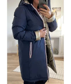 La boutique de Lilie DOUDOUNE REVERSIBLE YUNA> Manteaux|Doudounes