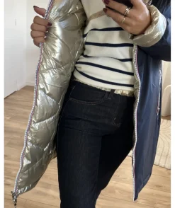 La boutique de Lilie DOUDOUNE REVERSIBLE YUNA> Manteaux|Doudounes