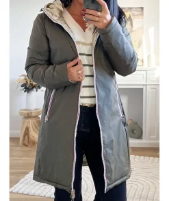 La boutique de Lilie DOUDOUNE REVERSIBLE YUNA> Manteaux|Doudounes