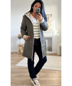 La boutique de Lilie DOUDOUNE REVERSIBLE YUNA> Manteaux|Doudounes