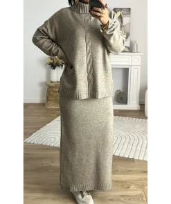 La boutique de Lilie ENSEMBLE JUPE PULL COLINE> Pulls / Gilets|Jupes / Shorts