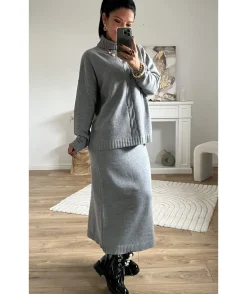 La boutique de Lilie ENSEMBLE JUPE PULL COLINE> Pulls / Gilets|Jupes / Shorts