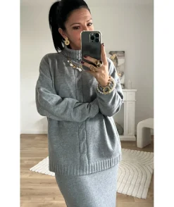La boutique de Lilie ENSEMBLE JUPE PULL COLINE> Pulls / Gilets|Jupes / Shorts
