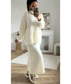 La boutique de Lilie ENSEMBLE JUPE PULL COLINE> Pulls / Gilets|Jupes / Shorts