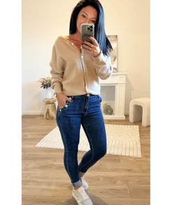 La boutique de Lilie GILET AGNES> Pulls / Gilets