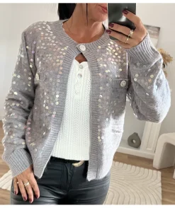 La boutique de Lilie GILET ALBERTINE> Pulls / Gilets