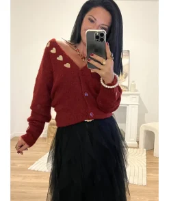 La boutique de Lilie GILET BECACINE> Pulls / Gilets