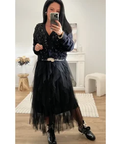 La boutique de Lilie GILET BERENICE> Pulls / Gilets