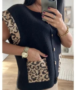 La boutique de Lilie GILET CAMELIANA> Pulls / Gilets