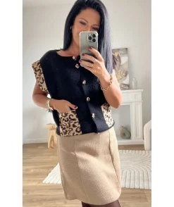La boutique de Lilie GILET CAMELIANA> Pulls / Gilets