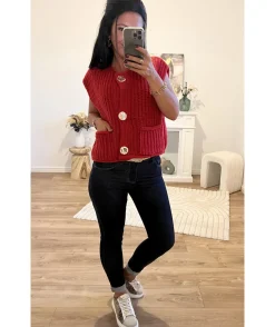 La boutique de Lilie GILET DAMIEN> Pulls / Gilets
