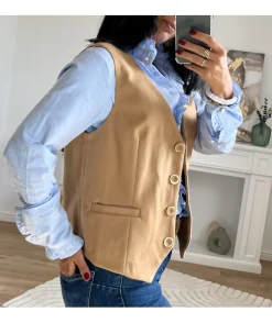La boutique de Lilie GILET DE TAILLEUR NADINA> Vestes