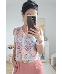 La boutique de Lilie GILET EVA> Pulls / Gilets