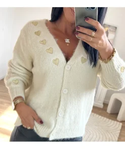 La boutique de Lilie GILET IRENE> Pulls / Gilets