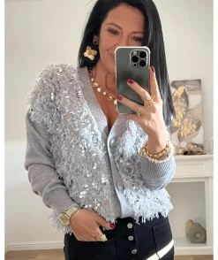 La boutique de Lilie GILET JORDANA> Pulls / Gilets
